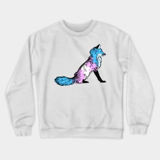 Transgender Pride Fox Crewneck Sweatshirt